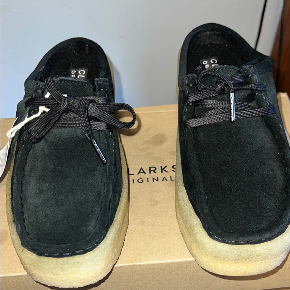 Clark Wallabeecup Suede Shoes New